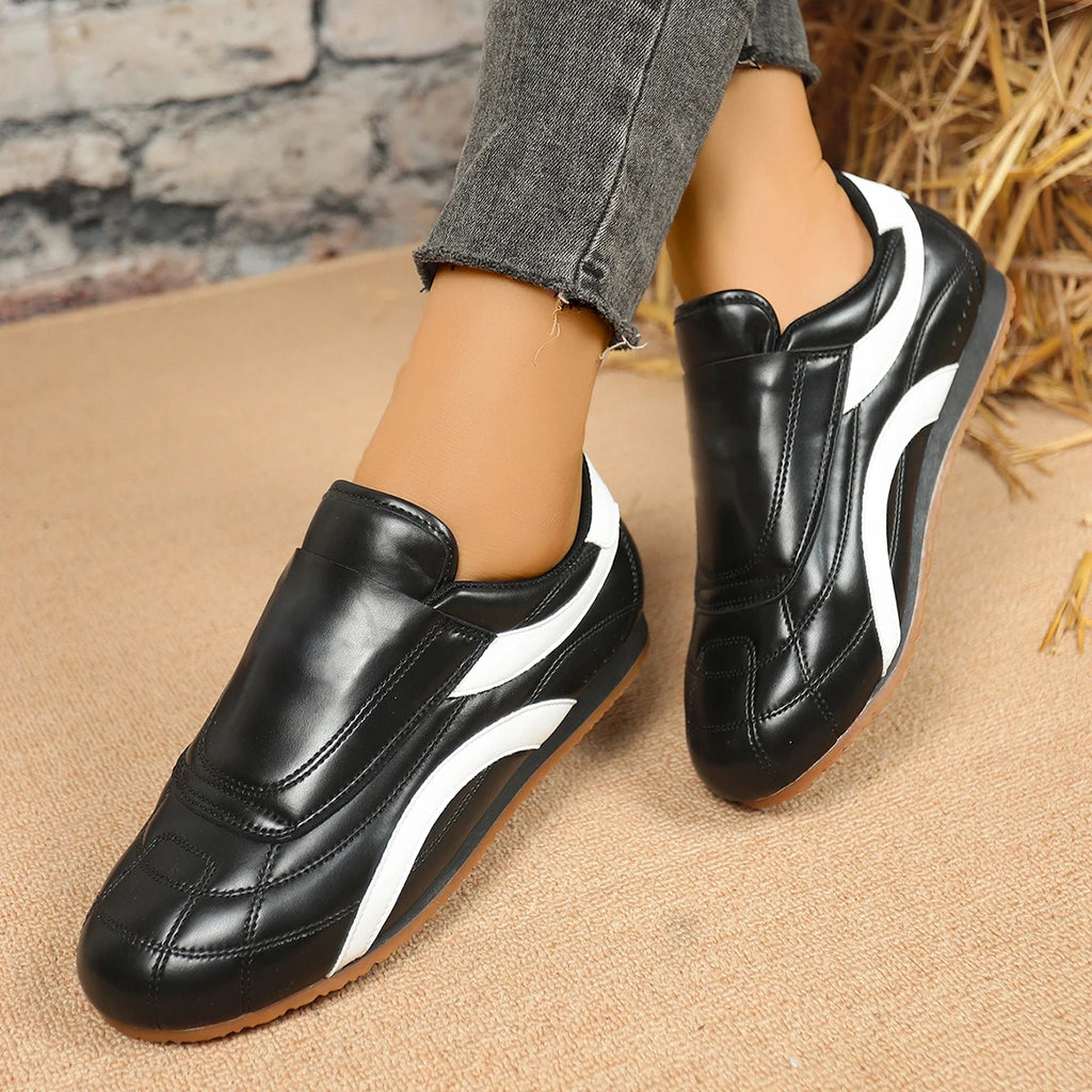 New Women Sneakers New Casual Running Women Shoes High Quality Flats Outside Sneakers Women Simple Versatile Non-slip Loafers Zpaxo