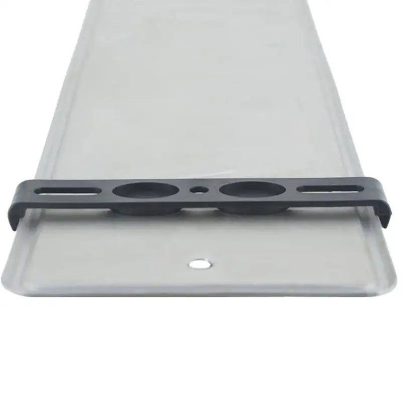Frameless Universal License Plate Frame Reusable Invisible