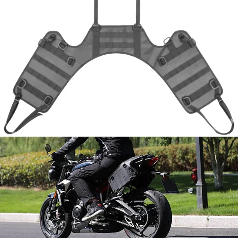 Motorcycle Saddle Bag Base Pad | Universal Tail Rack Install Mat