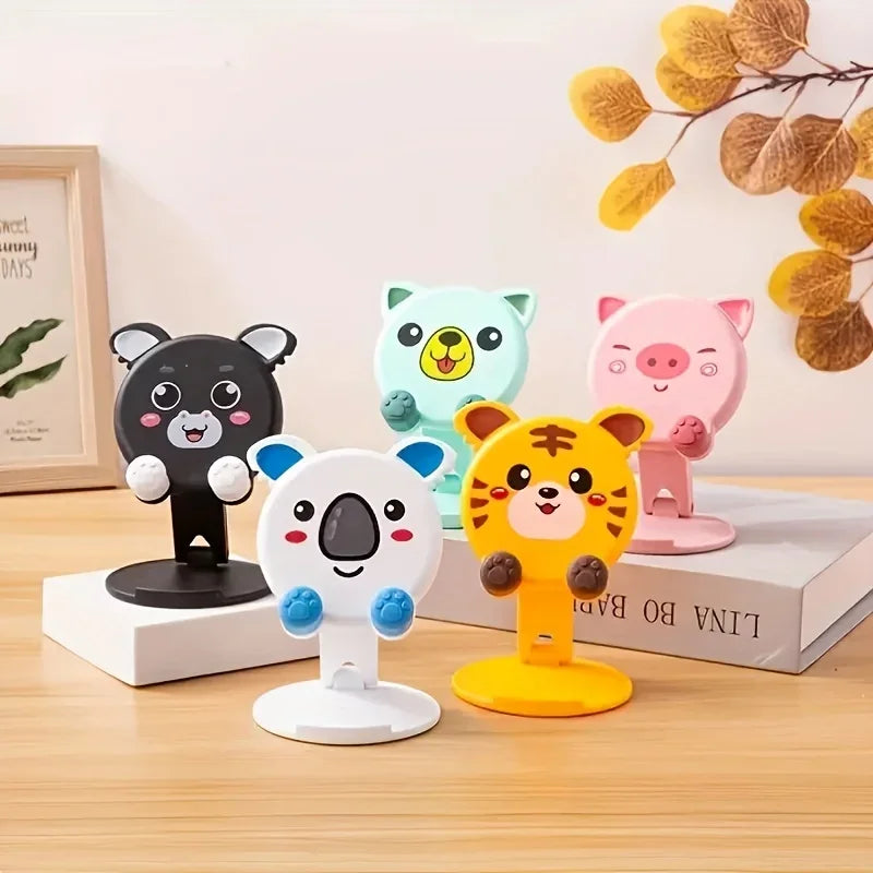 Nice Creative Portable Mobile Phone Stand Angle Adjustable Mobile Phone Holder Foldable Tablet Stand For All Mobile Phones Zpaxo