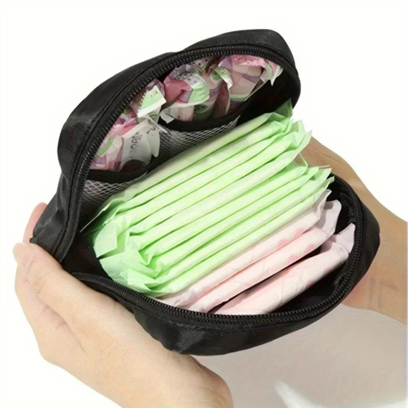 Water-resistant Feminine Product Pouch Portable Period Bag Discreet