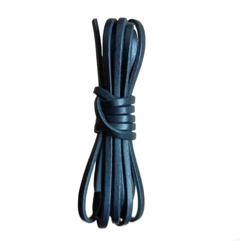 10 93yard Flat Leather String Shoe Laces Jewelry Making