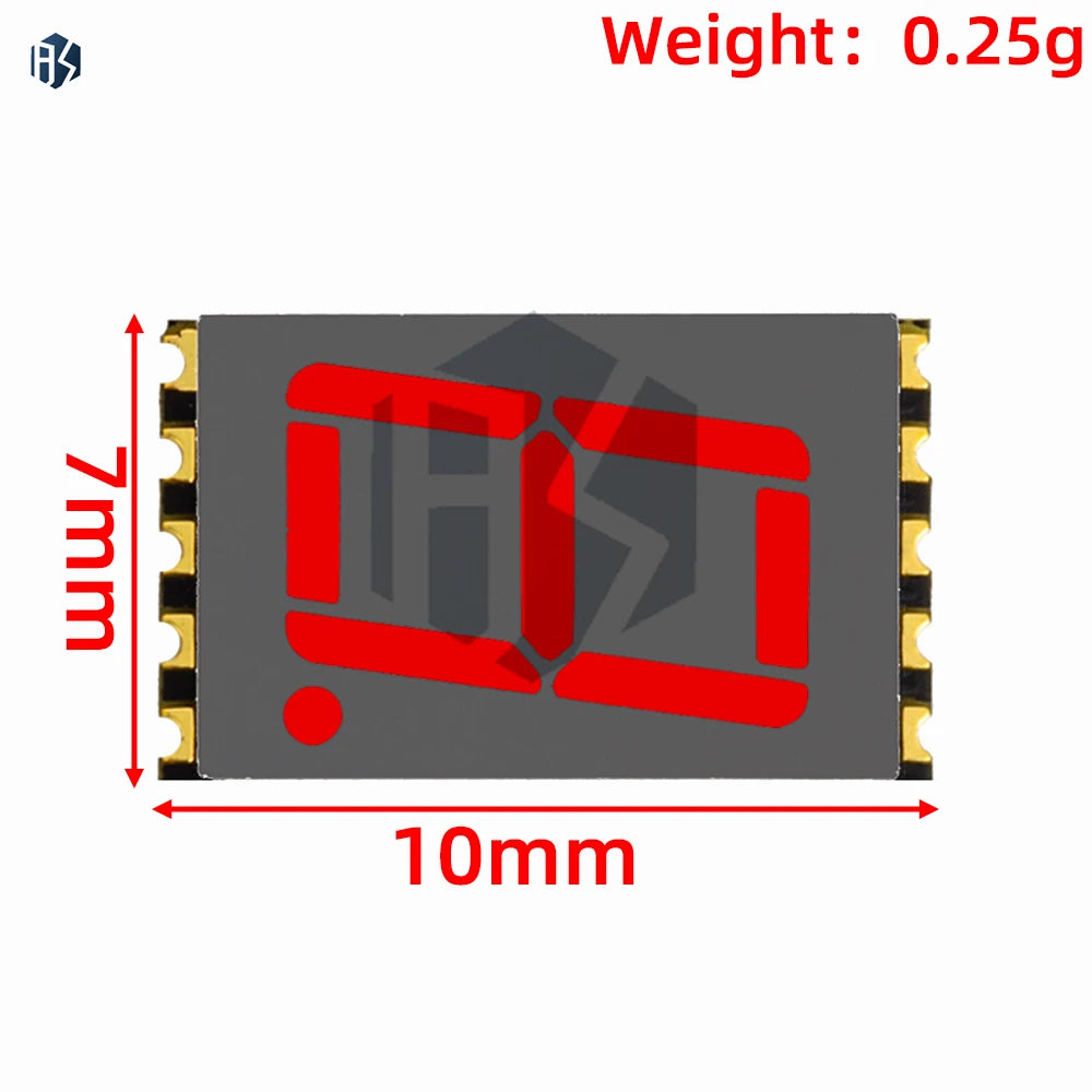 6 9x10x3mm SMD LED Display Red Cathode Pcb Zpaxo