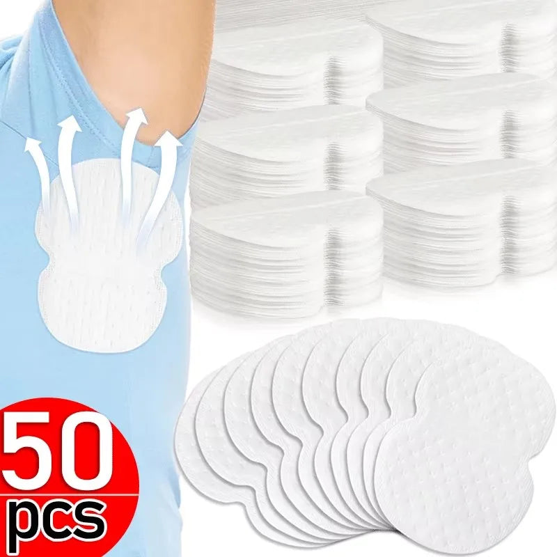 Disposable Underarm Sweat Pads – Unisex 10/30/60 Pack