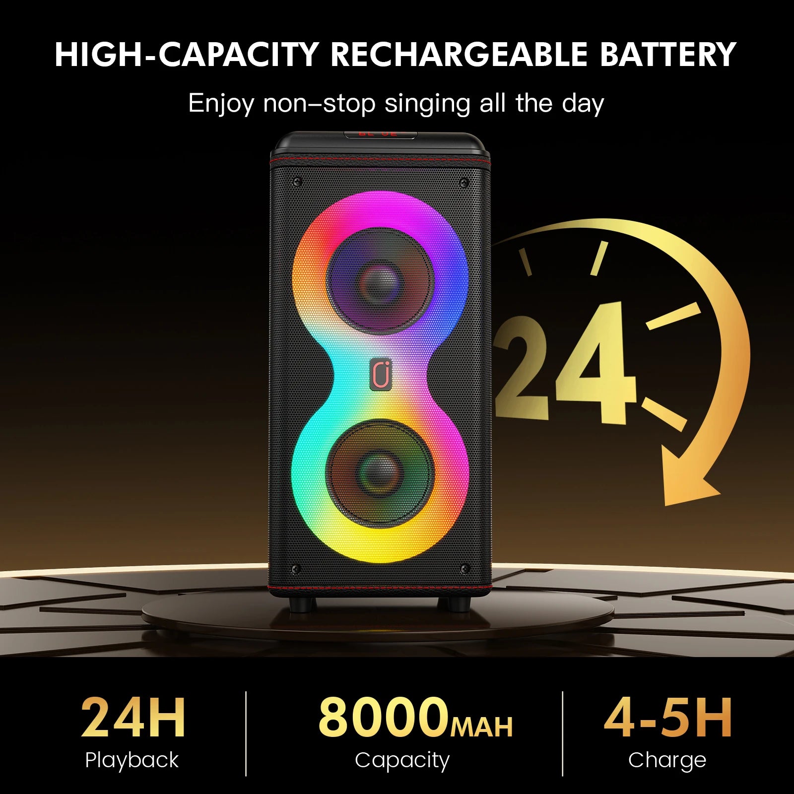 Fanfun T39 500W RMS Party Portable Speakers Bluetooth Wireless
