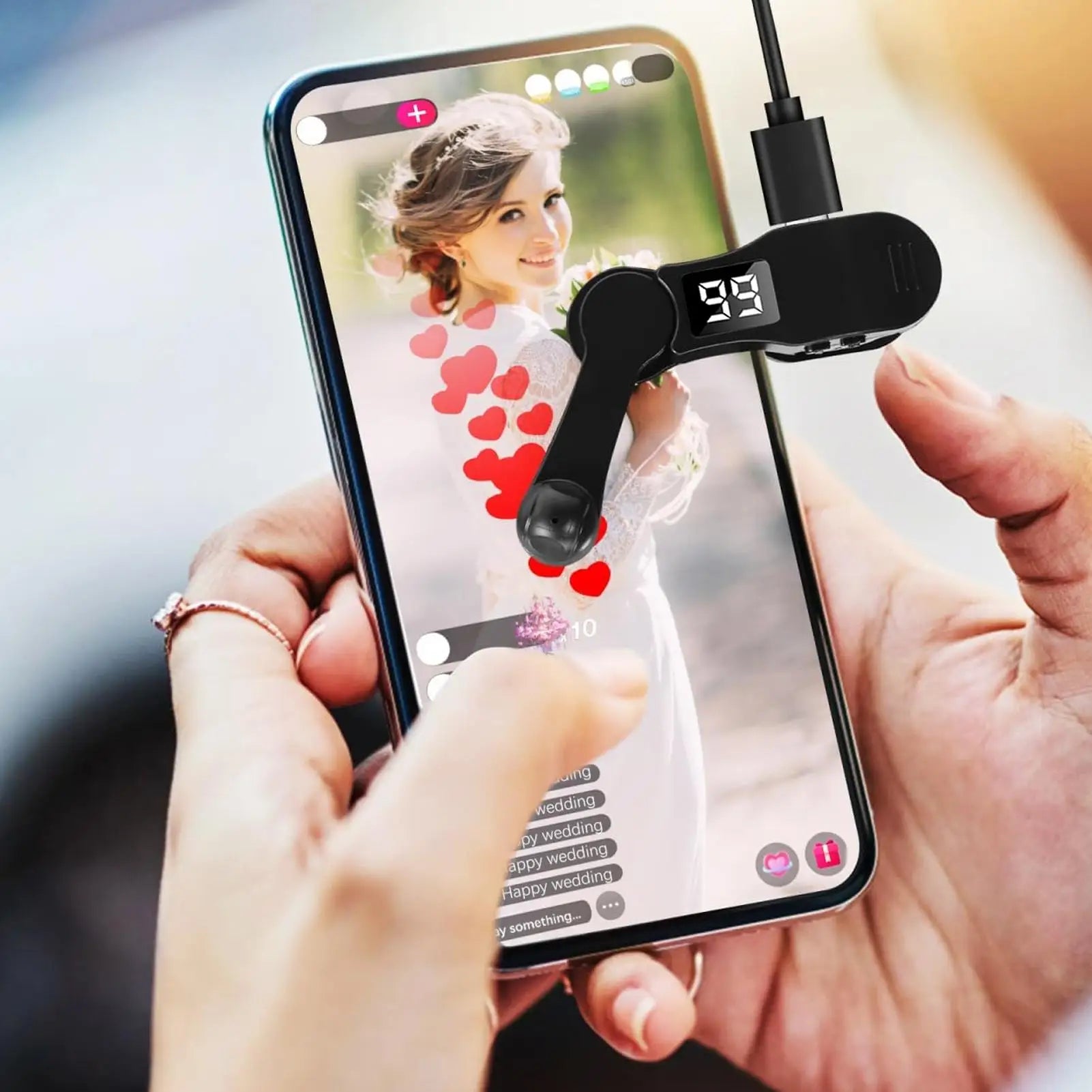 Phone Tapper High-speed Accurate Gadget Automatic Screen Friends Men
