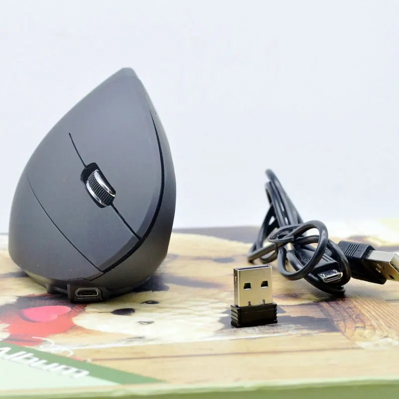 5th Gen Vertical Ergonomic Mouse Right Hand Wireless Wired Optical Zpaxo