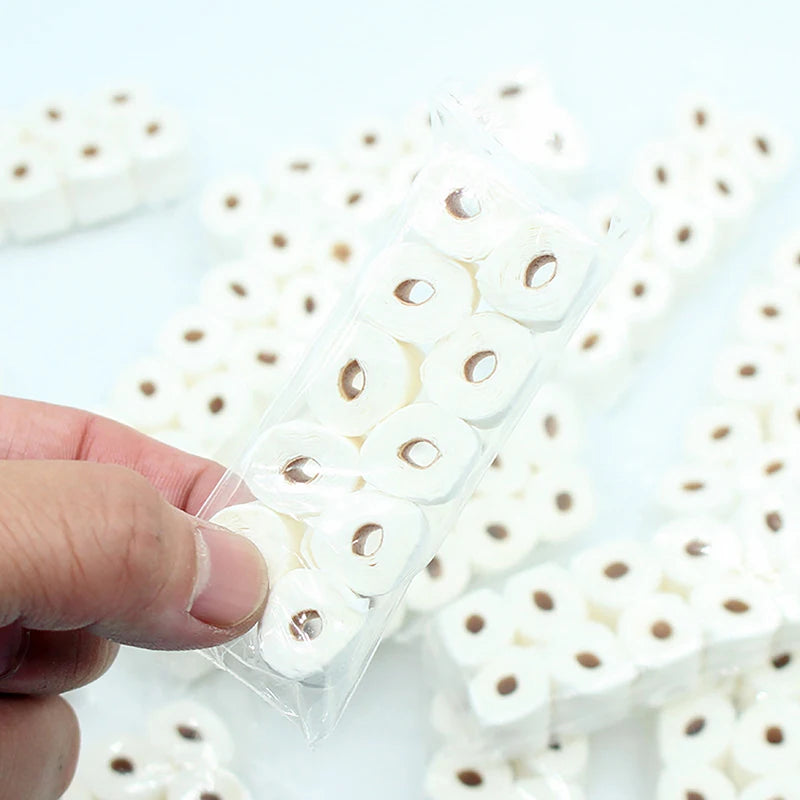 ▶1/12 Dollhouse Simulation Toilet Paper Roll Model Dollhouse Mini Bathroom Accessories Dolls House Home Deocration Zpaxo 1Pc