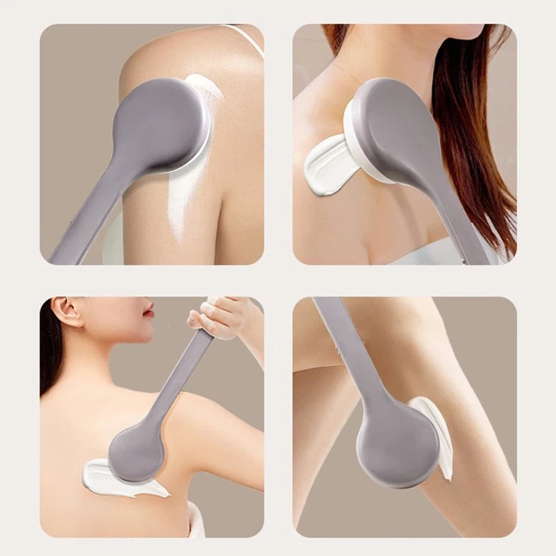 Long Handle Lotion Applicator – Back & Body Sponge Brush
