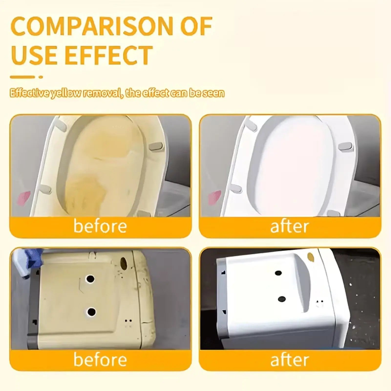 Yellowing Remover Spray Plastic Restorer Cleaner Multi Purpose Air