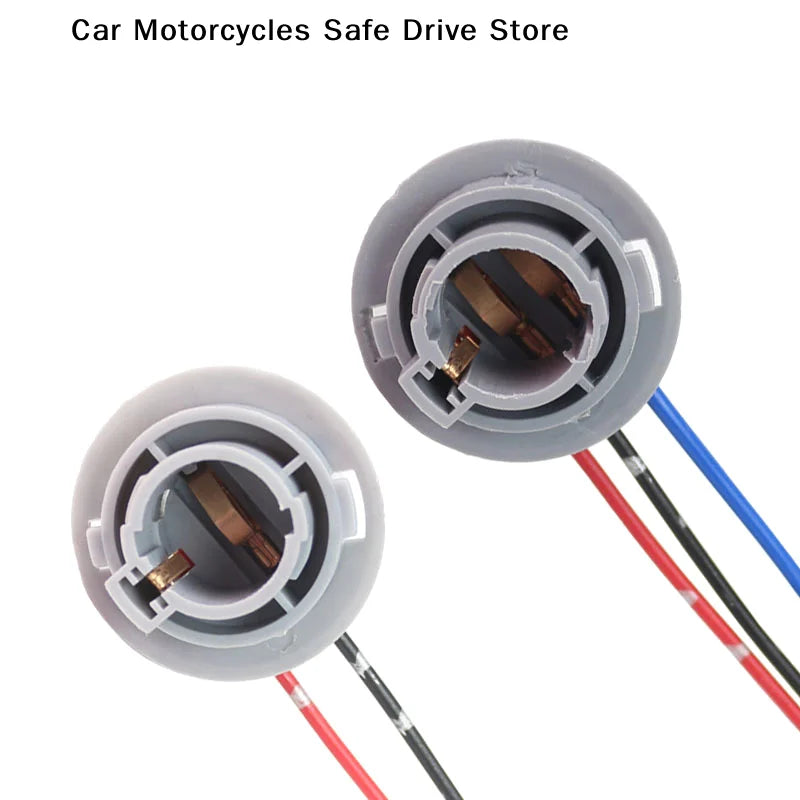 CM1PC Car Lamp Lights Bulb Socket 1156 1157 BA15S BAY15D Brake Light