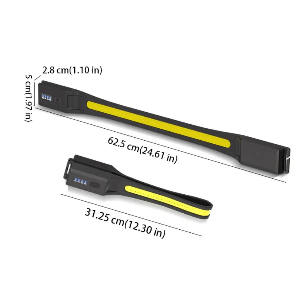 USB Rechargeable LED COB Torch Magnet Strong Work Light Technology Zpaxo