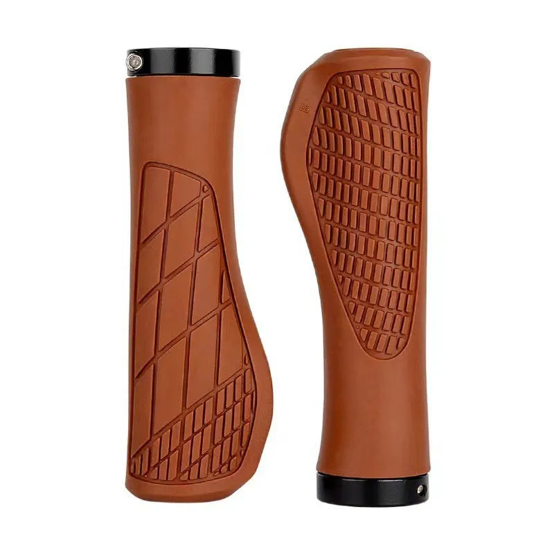 1Pair MTB Bike Handlebar Grips Anti-Skid Comfortable Lockable Soft Rubber Cycling Accessory Zpaxo