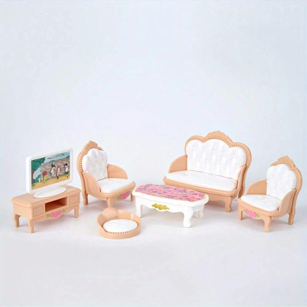 1 12 Miniature Furniture Dollhouse Bedroom Living Room Kitchen