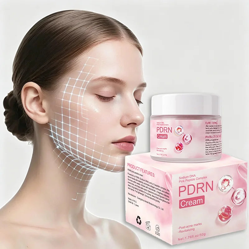 PDRN Salmon Peptide Repair Cream – Hydrating Face Moisturizer Face Repair Cream Zpaxo