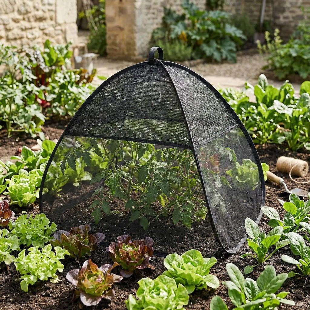 Shade Tent for Plants Pop Design Mesh Awning Tent Outdoor Plant Shade Bird Barrier for Garden Patio Cage Outdoor Backyard Zpaxo