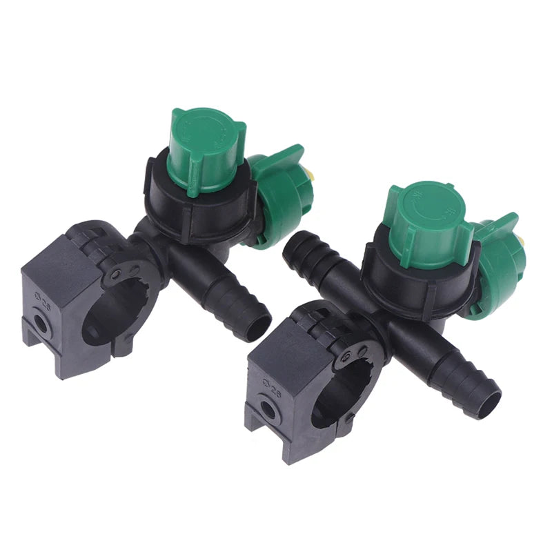 1Pc External Thread Agricultural Sprayer Fan Shaped Spraying Adjustable Nozzle For Agriculture Tubing Garden Irrigation Zpaxo