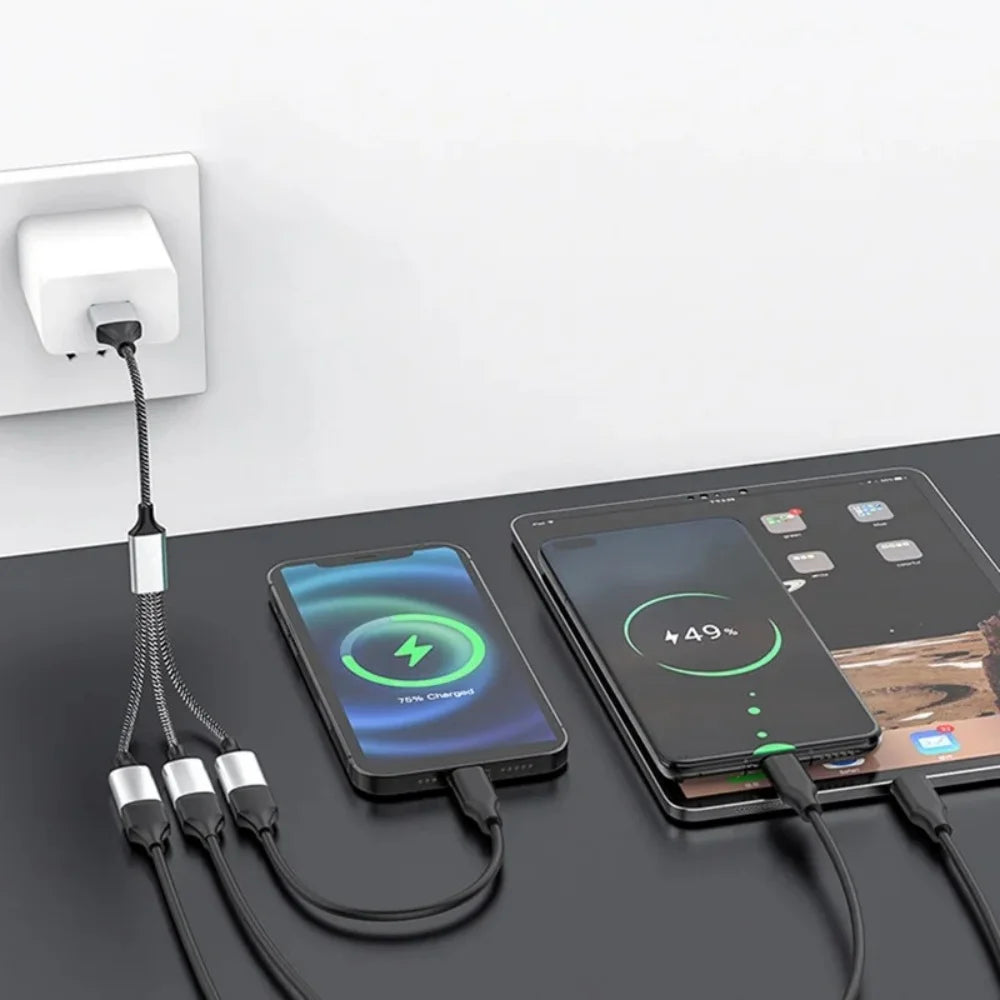 USB-C OTG Hub – 4-Port Type-C to USB Splitter Adapter USB-C Hub Adapter Zpaxo