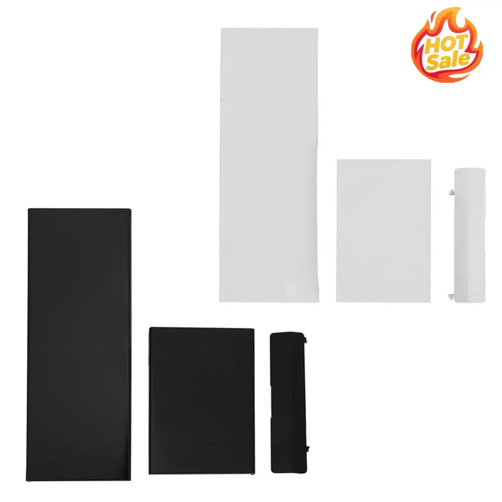 3 in 1 Memory Card Door Slot Cover Replacement Memory Card Door Slot Cover Lids Game Console Accessories Fit for Nintendo Wii Zpaxo