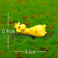 Mini Resin Giraffe Miniatures Garden Home Decoration Zoo Animal Zpaxo H