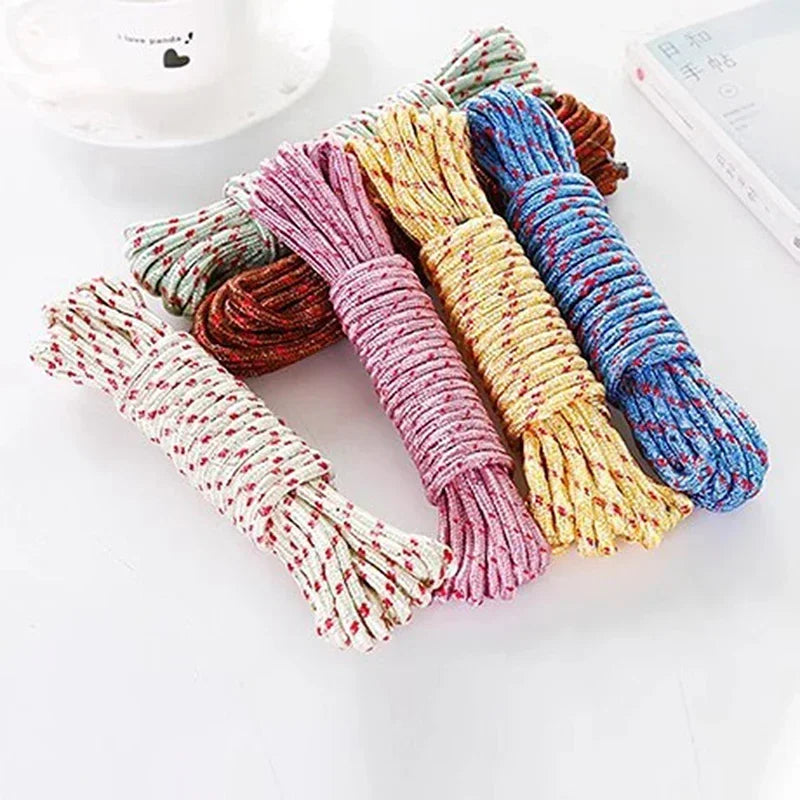 Outdoor Clothesline Nylon Non-slip Laundry Line Rope Travel Business