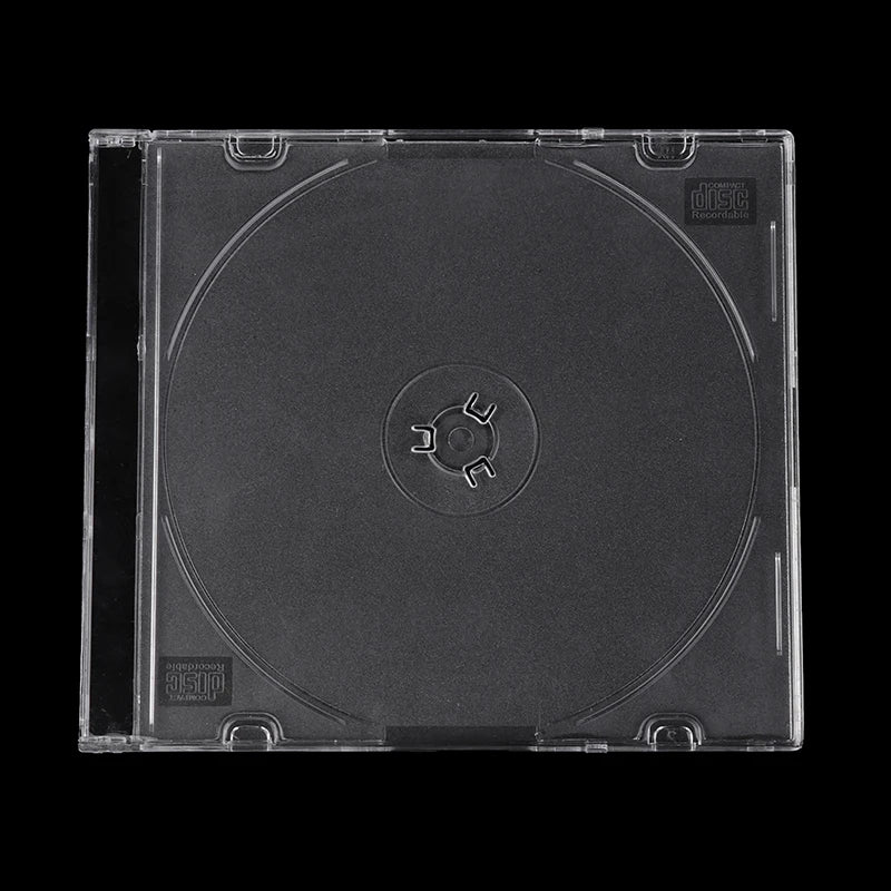 Clear Acrylic CD Storage Case Stand DVD Holder Rack Zpaxo