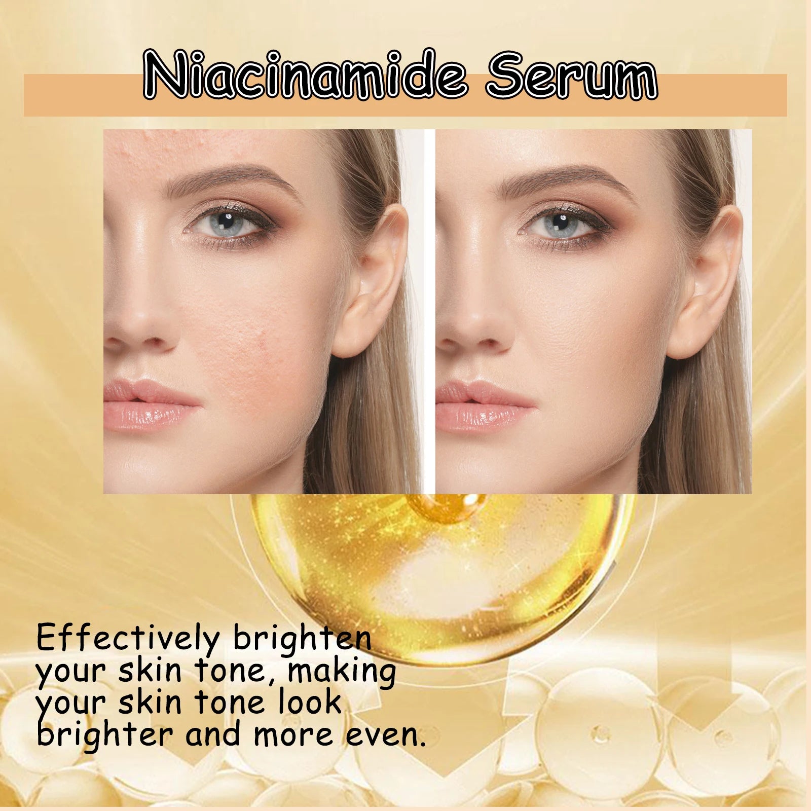 Niacinamide Serum Brightening Face Moisturizing Hydrating Glowing Zpaxo