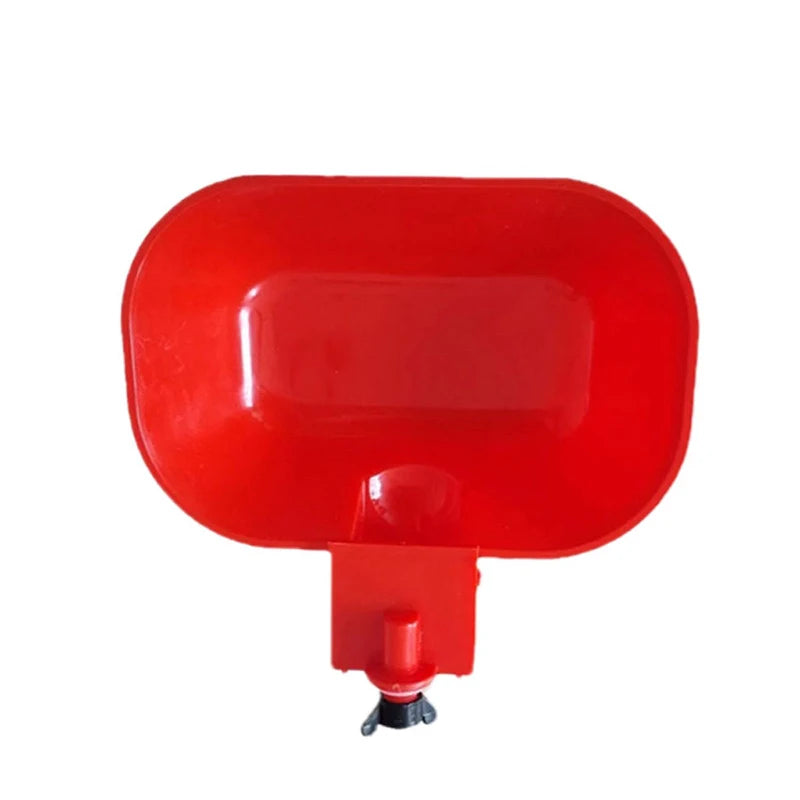 4 Chicken Drinking Cup Bucket Automatic Drinker Feeder Plastic