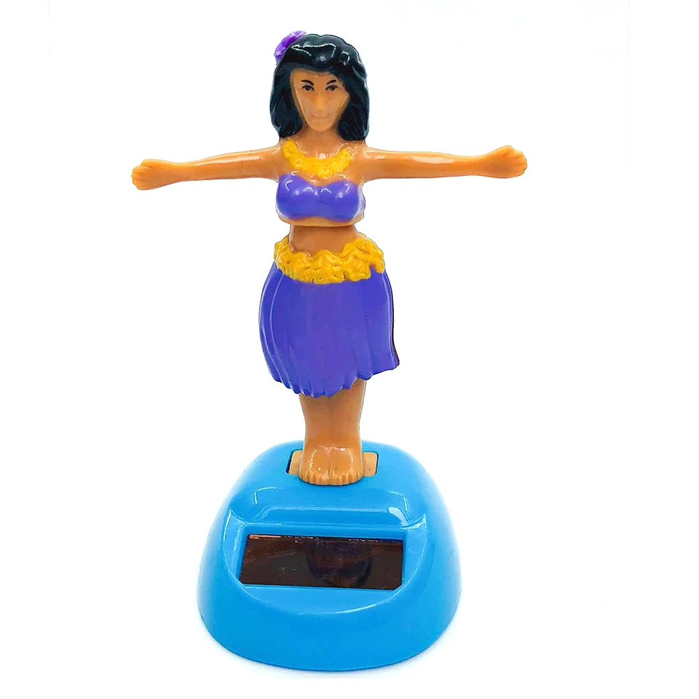 Solar Powered Dancing Toys Solar Powered Little Girl Dancer Toy Car Dashboard Decor Solar Powered Portable Solar Car Ornament Zpaxo Gold China Mainland