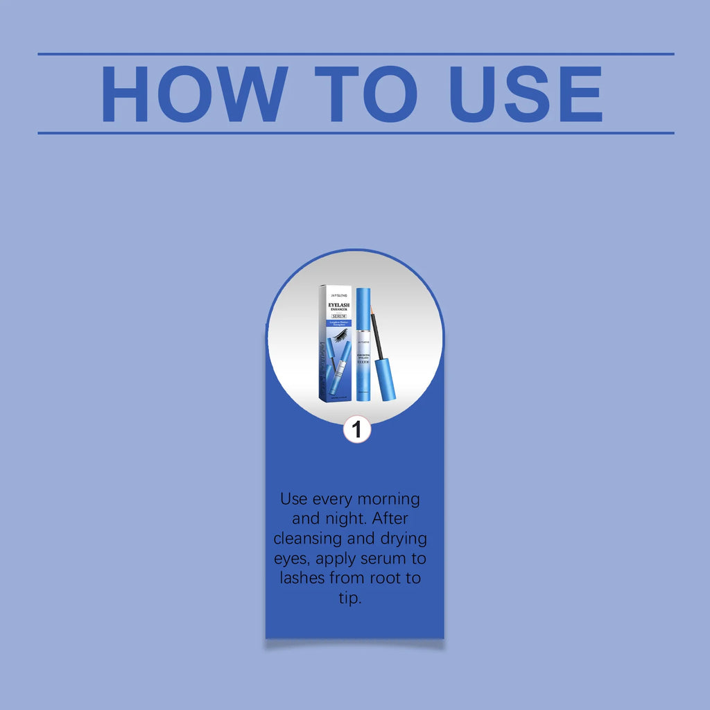 Eyelash Growth Serum – Lengthen & Thicken Lashes with Vitamin E Eyelash Growth Serum Zpaxo