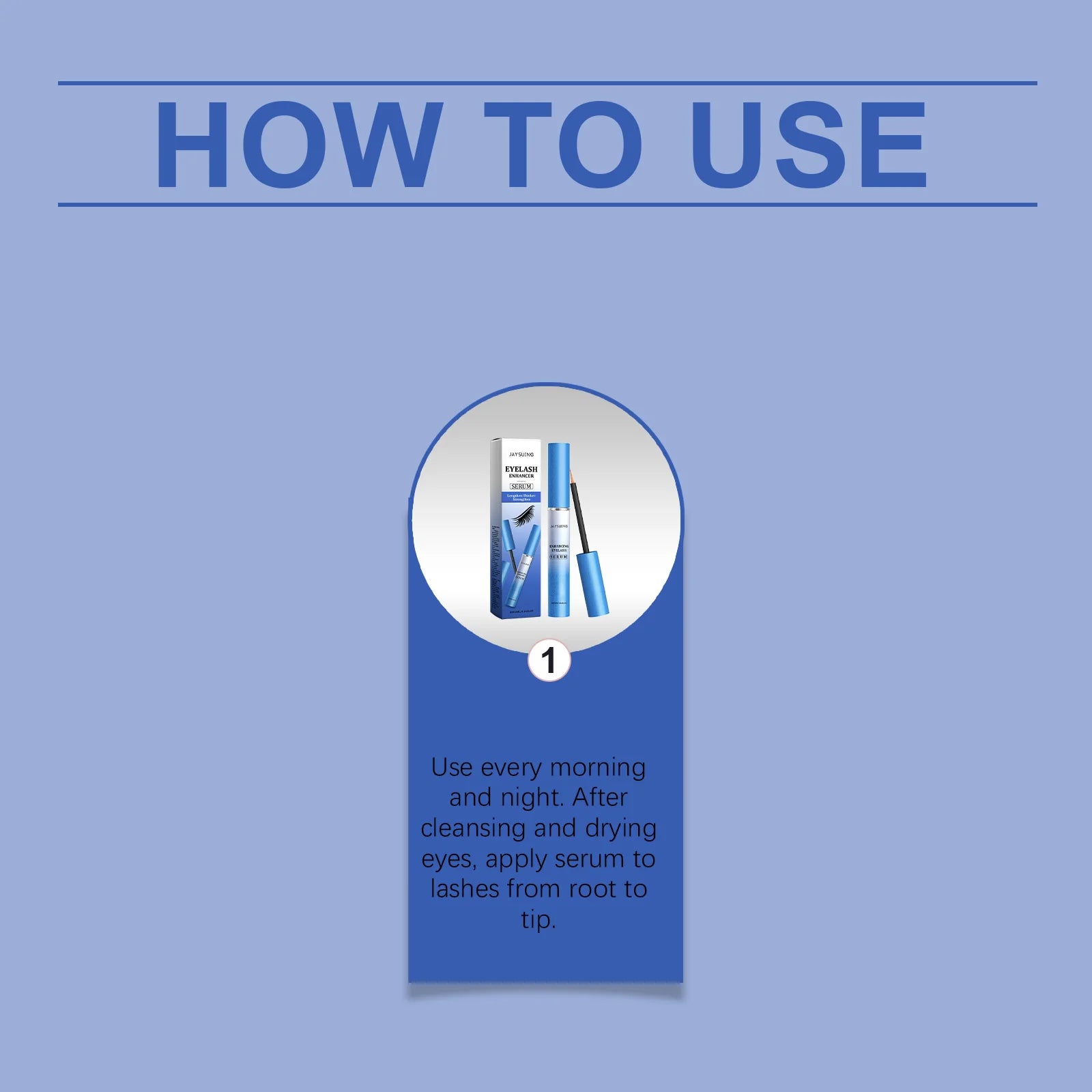 Eyelash Growth Serum – Lengthen & Thicken Lashes with Vitamin E Eyelash Growth Serum Zpaxo