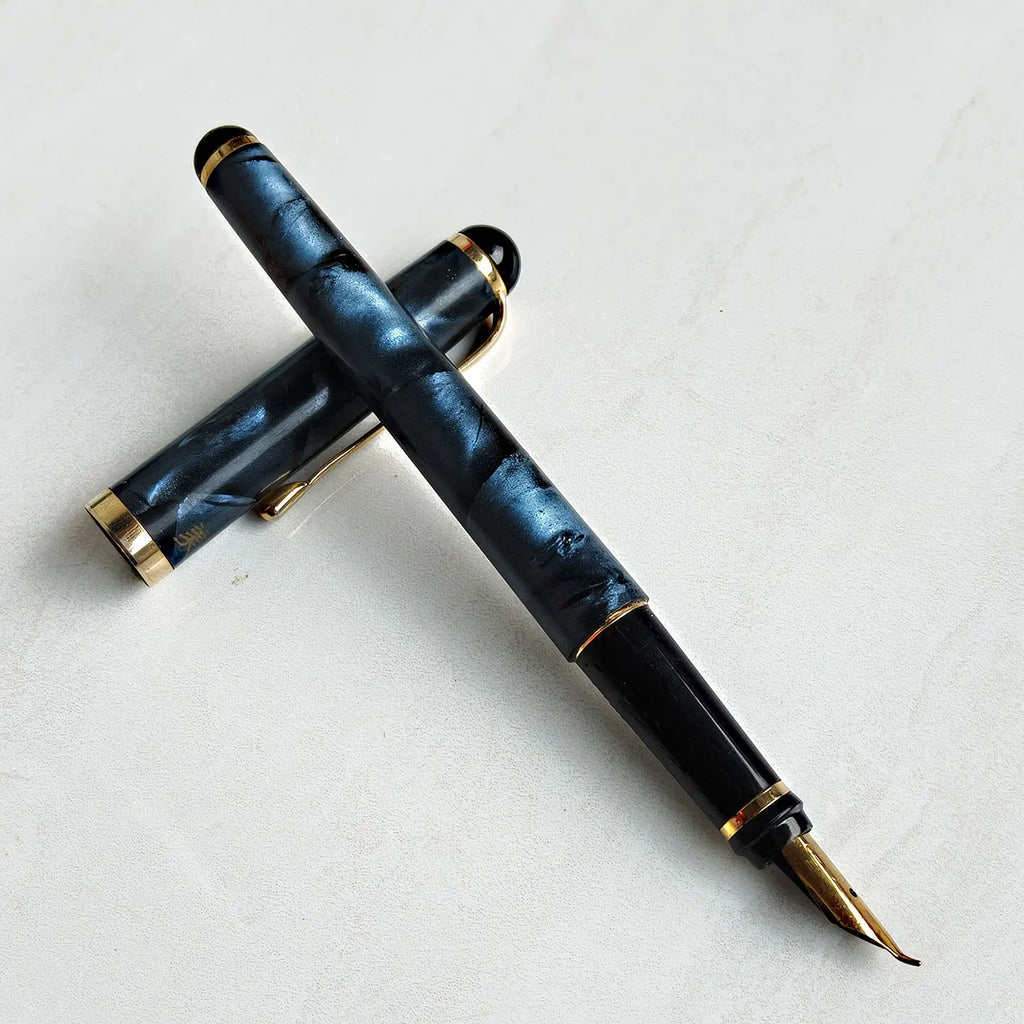 1990s Rare Stock HERO 91 Fountain Pen,0.7MM Bent Tip Writing, Office, Collection Stationery Clearance Sale Plastic Shaft Zpaxo 91lanse
