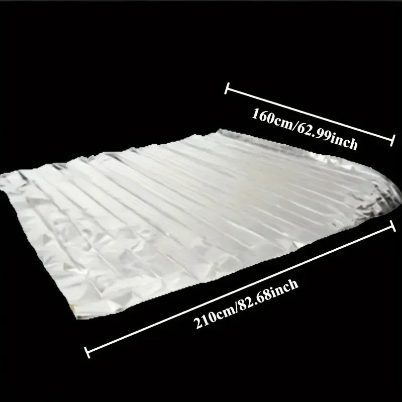 Emergency Survival Blankets - 157x210cm Heavy Duty Thermal Insulation for Camping, Hiking & Survival Zpaxo