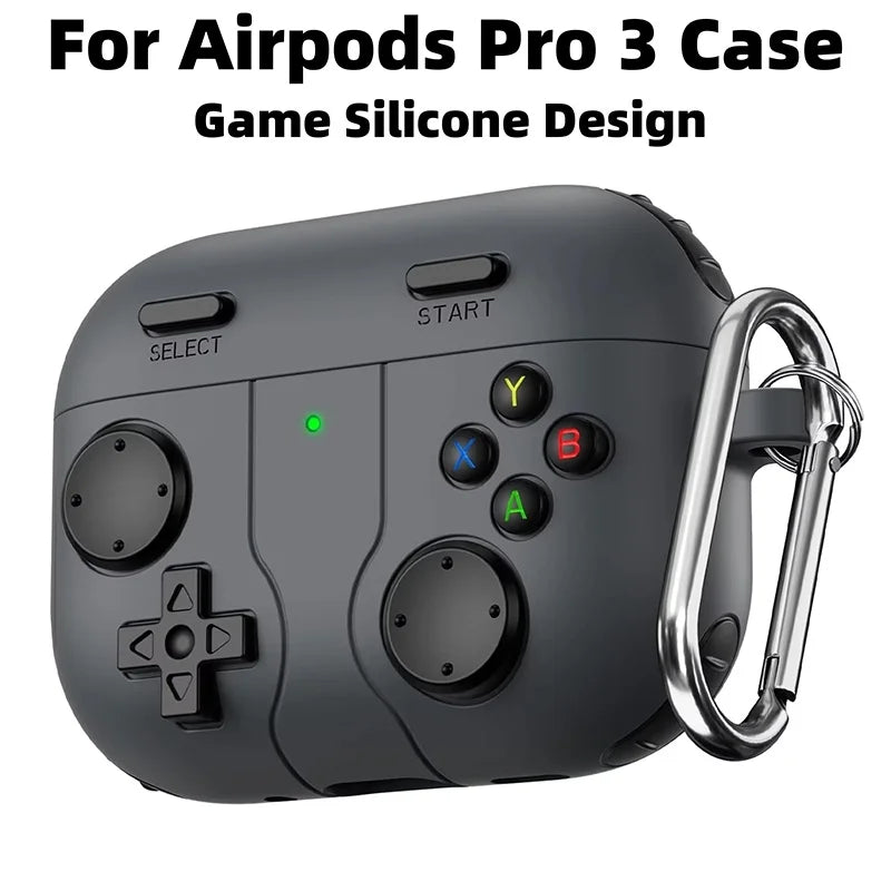 Case For AirPods Pro 1st 2nd Gen Headphone Protection Cover For Apple Airpods 3 4 3D Cartoon Game Case Silicone Earphones Cover Zpaxo