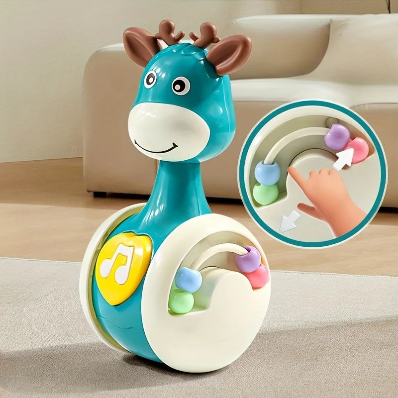 Vibrant Giraffe Swinging Toy Young Engaging Educational Teens Ideal