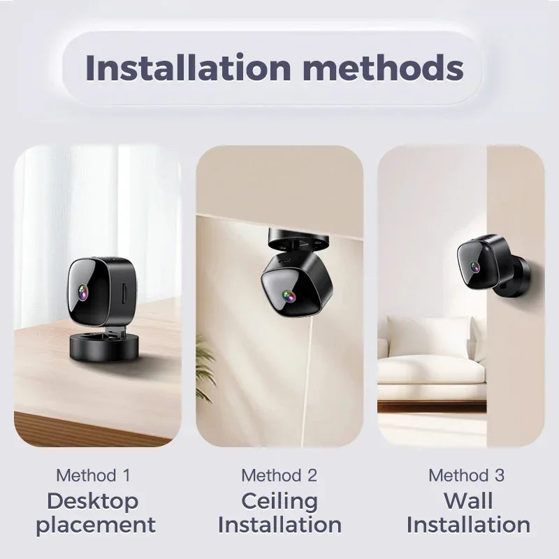 6K HD Mini Camera Wifi Wireless Security Protection Remote Monitor