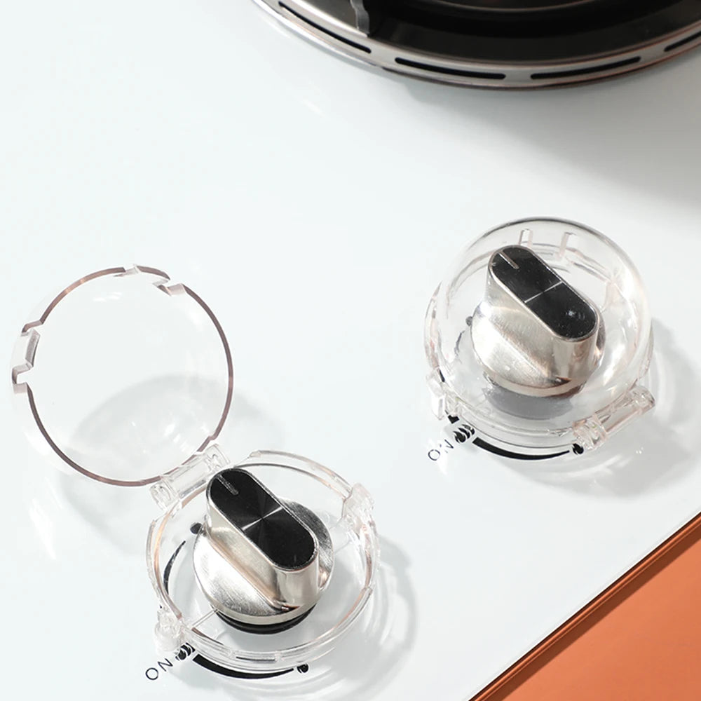 2Pcs Gas Stove Knob Covers for Baby Safety Home Kitchen Kids Child Protection Switch Protector Zpaxo
