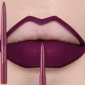 Matte Mist Lip Liner Pencil Long Lasting Waterproof Lipstick Pencil Precise Outline Lipliner Crayon Smooth Creamy Formula Makeup Zpaxo 12