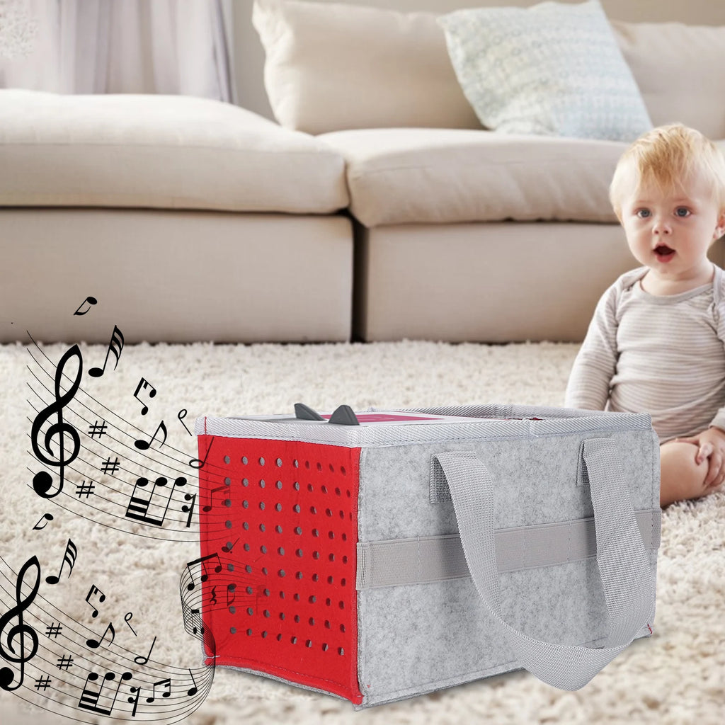 Carrying Case for Toniebox Starter Set Portable Carrying Storage Bag Extra Space Felt Cloth Case for Toniebox Player Starter Set Zpaxo