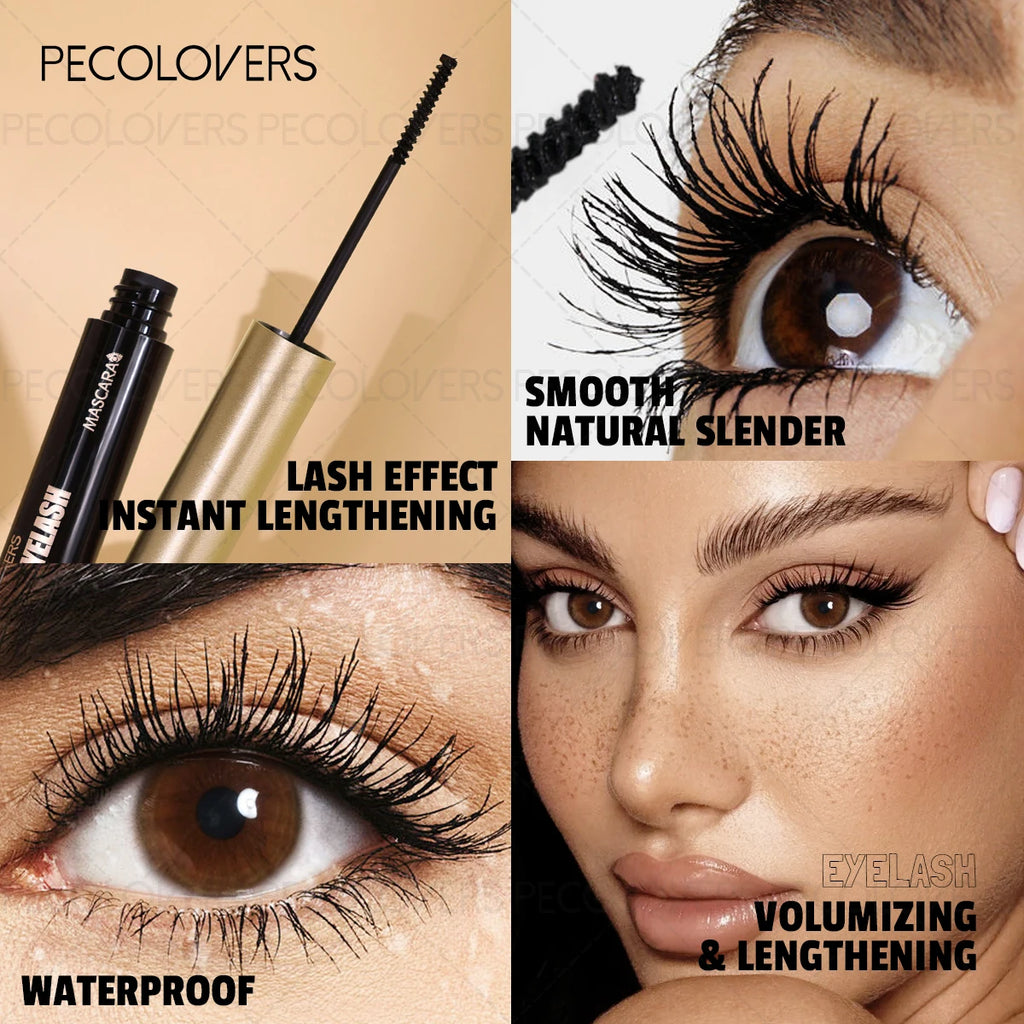 2PCS/Set Mascara Matching Eyelash Application Tool with Comb - Waterproof, Suitable for Creating Thick and Curled Eyelashes Zpaxo