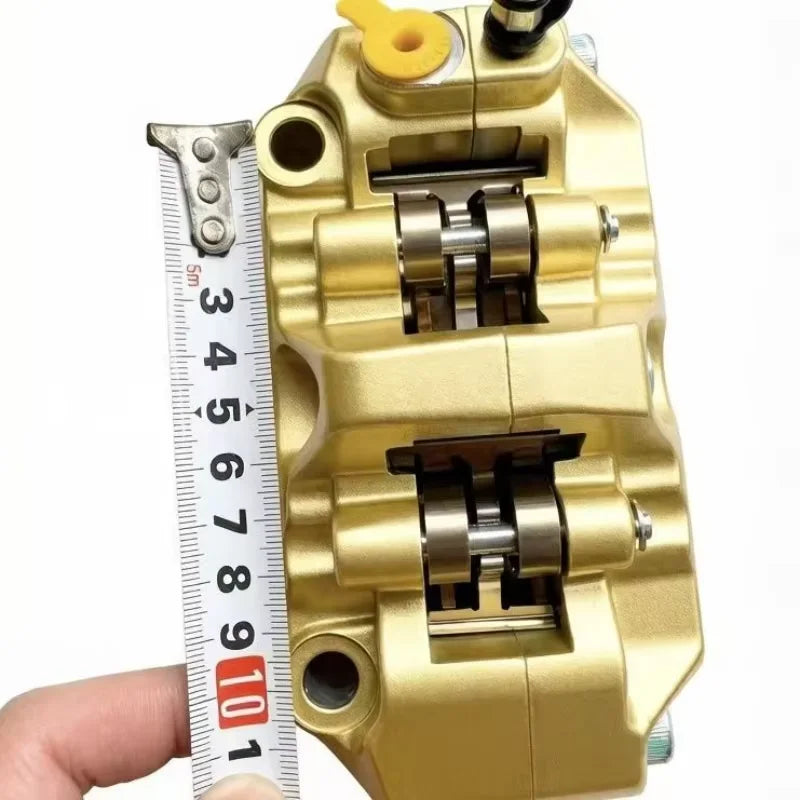Hangte Gold 4-Piston Brake Caliper | 100mm Electric Motorcycle