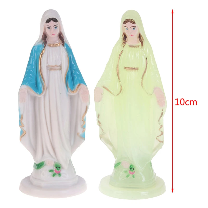 Catholic Mary Statue Handmade Virgin Jesus Home Decor Zpaxo