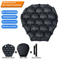 Motorcycle Air Gel Seat Cushion – 3D Honeycomb Anti-Slip Pad