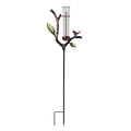 Rain Gauge Branch Design Decorative Measure Meter Outdoor Rain Gauge with Stake for Deck Lawn Fence Patio Garden Home Outside Zpaxo China Mainland A