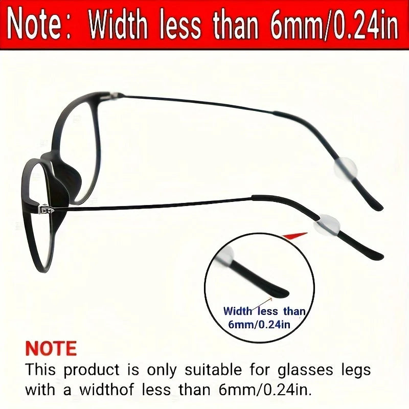 Universal Anti-slip Glasses Accessories Set-3 5 Pairs Soft Nose Pads