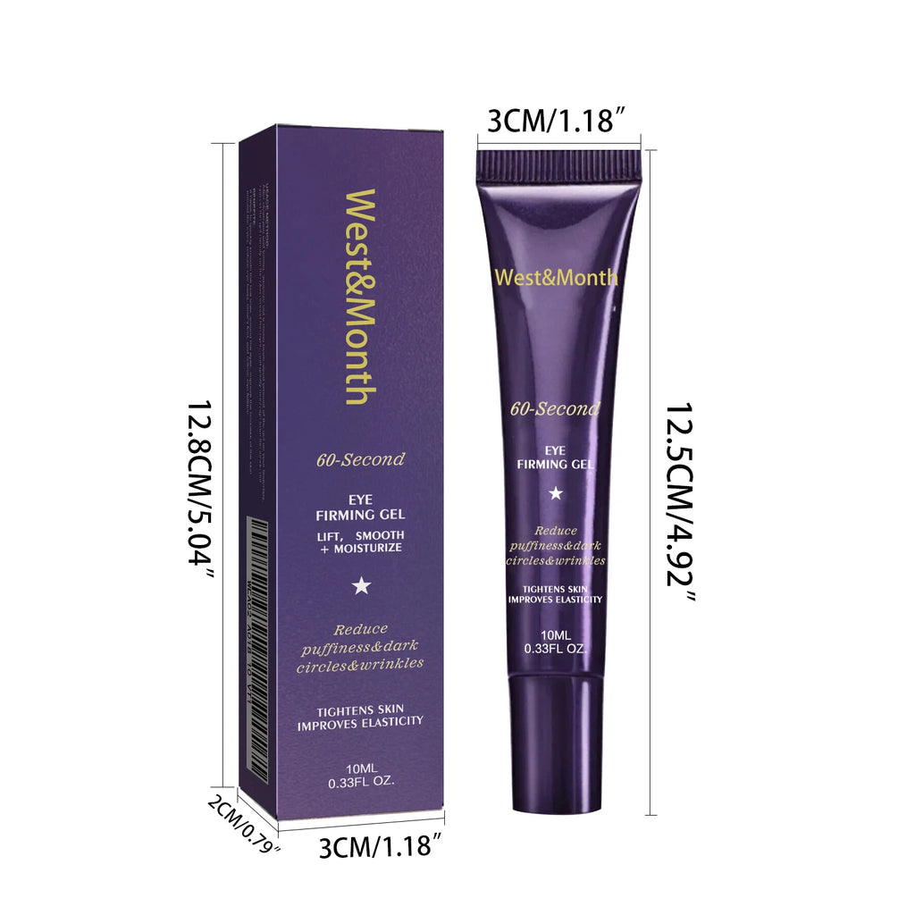 WEST MONTH Firming Eye Gel – Dark Circles & Puffiness Eye Firming Gel Zpaxo