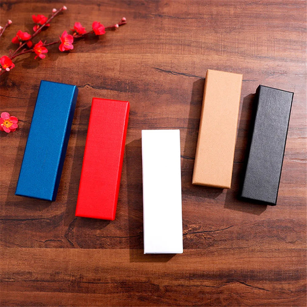 Retro Kraft Paper Gift Box – Jewelry, Pen & Bookmark Packaging Gift Packaging Box Zpaxo