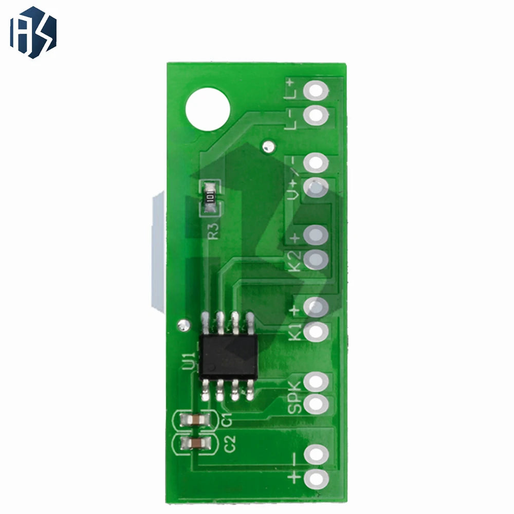 26 Rhythmic Music Doorbell IC Chip DIY Module with Flashing Light, Music Selection, Volume Adjustment for Doorbell Replacement P Zpaxo