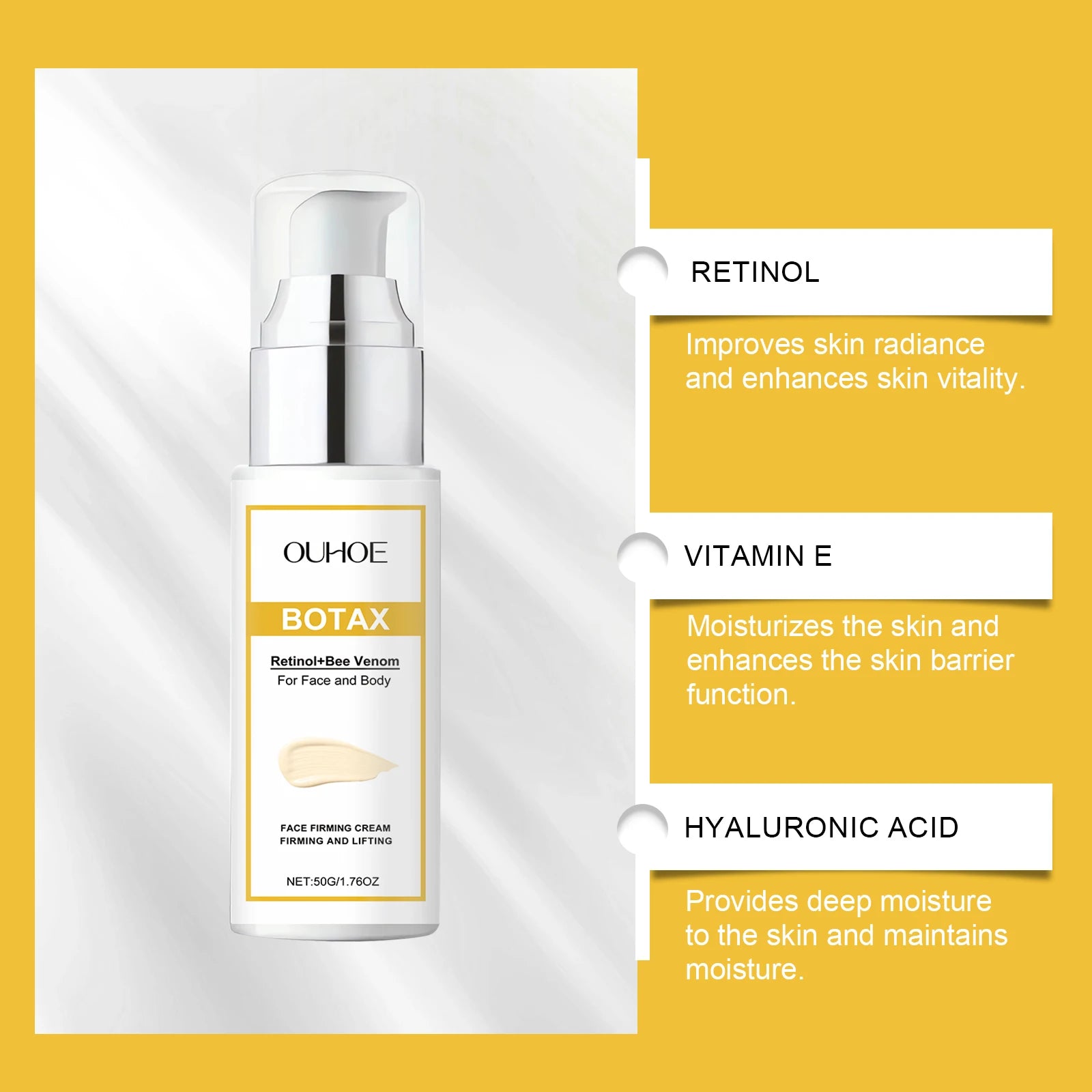 Firming Care Cream Gentle Hydration Moisturizing Facial Skin Zpaxo