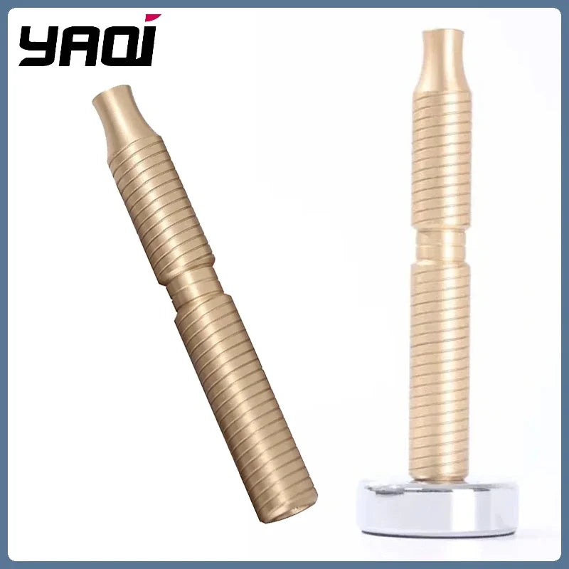 Yaqi 88mm Solid Brass Safety Razor Handle – Men's Shaving Safety Razor Handle Zpaxo